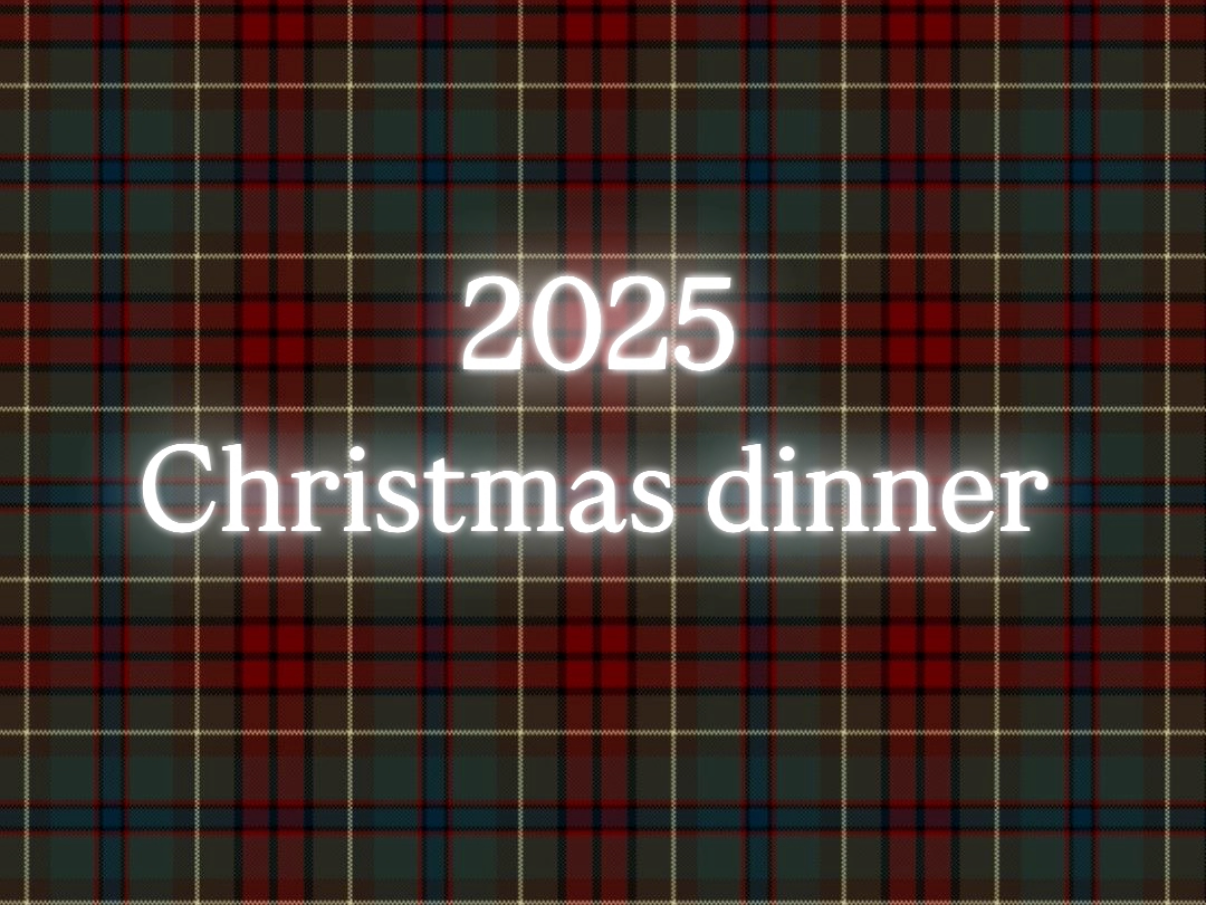 クリスマスディナーのお知らせ